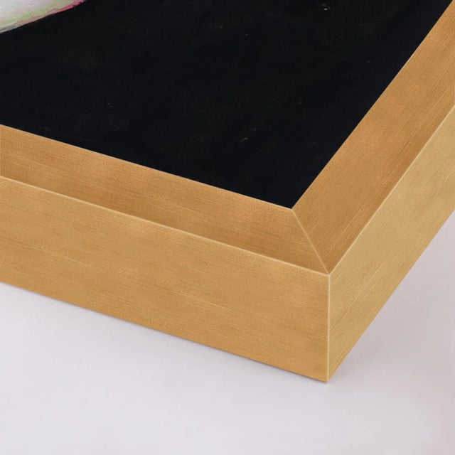 Jumble by Kentaro Minoura, Art Print in Gold Frame, Small Overall Size: 17x24 Frame Color: Gold