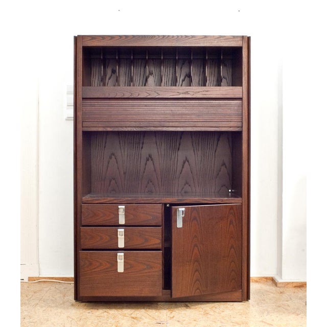 Molteni 4D Highboard attributed to Angelo Mangiarotti for Molteni For Sale - Image 4 of 18