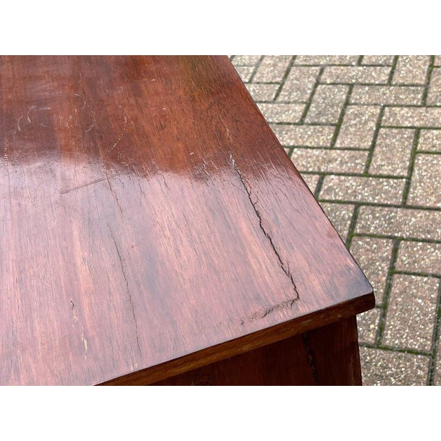 Brown Small Mahogany Chest of Drawers For Sale - Image 8 of 15