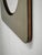 Vintage Italian Space Age Smoked Glass and Circular Wall Mirror, 1970s For Sale - Image 4 of 12