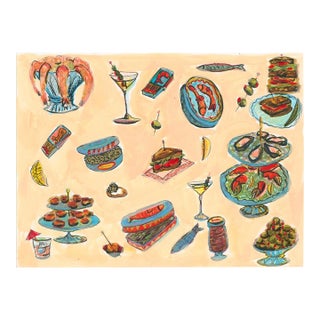 Caviar Time Print by Pauline De Roussy De Sales For Sale