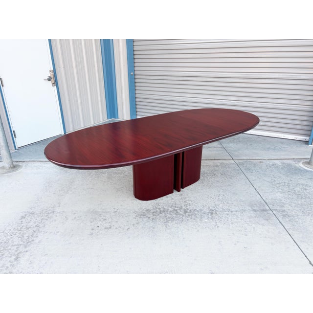 1960s Danish Modern Oval Rosewood Dining Table by Skovby Møbelfabrik For Sale - Image 9 of 12