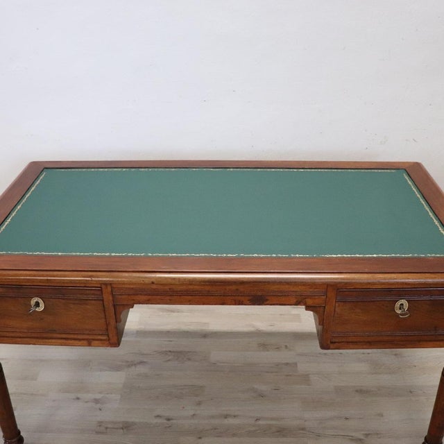 Antique Walnut Writing Desk, 1800s For Sale - Image 3 of 17