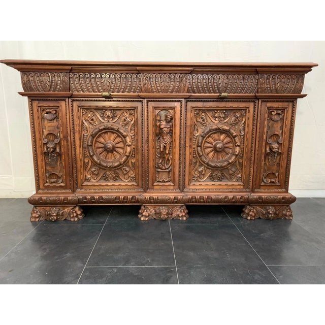 Antique Renaissance Living Room Set, Set of 3 For Sale - Image 4 of 18