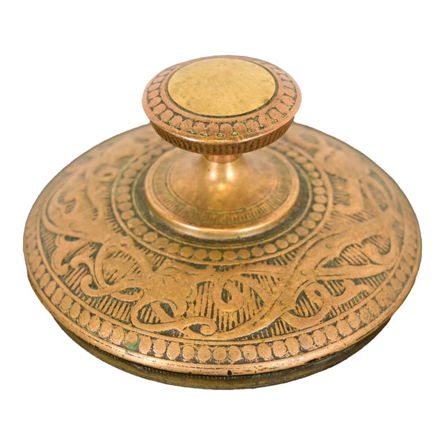 Marshall Field & Co. Antique Viking Bronze Paperweight, Circa 1910 For Sale