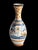 Offered is a vintage mid 20th Century 1960s large fluted vase made in Tonalá, Jalisco, Mexico, a province renowned for its...