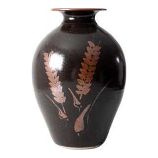 Vintage Studio Pottery Vase For Sale