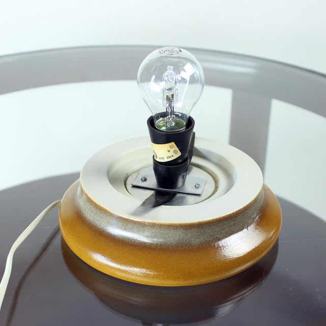 Table Lamp by Ivan Jakes for Opp Jihlava, Former Czechoslovakia, 1960s For Sale - Image 9 of 10