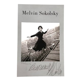 Melvin Sokolsky Signed Exhibition Card For Sale