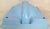 1965 Vintage Unused "Standard" Regency Blue Vitreous China Rectangle Drop-in Sink For Sale - Image 12 of 15