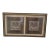 Vintage Framed Pair of Exotic Tapestries For Sale
