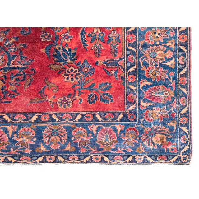 Early 20th Century Persian Kashan Rug For Sale - Image 15 of 17