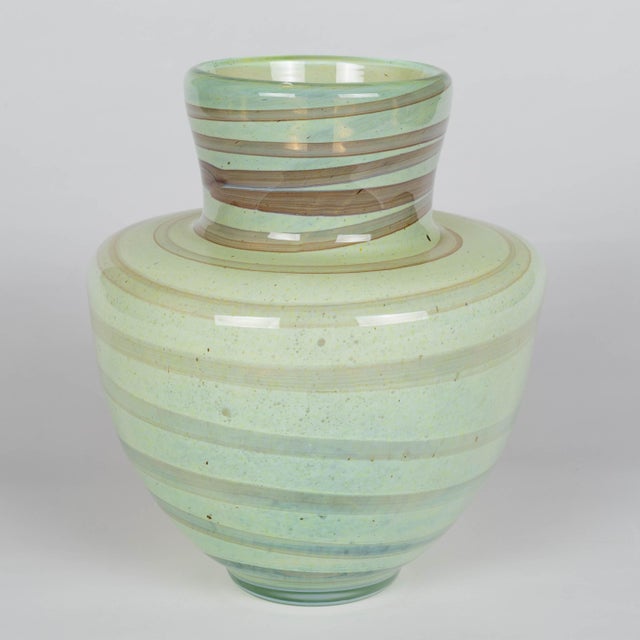 1970s Mdina Art Glass Vase For Sale - Image 5 of 15