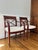 Designed by Michael Vanderbyl "Archetype" for Baker Furniture Company. Neo-Classic "X" form chair back with elegantly...