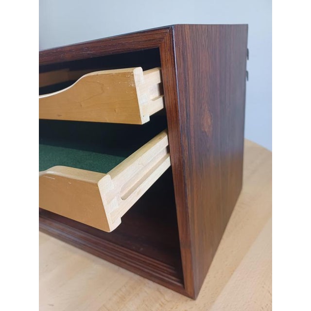 Restored Rosewood Wall Unit by Kai Kristiansen for FM For Sale - Image 15 of 16