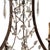 19th Century 19th Century Italian Empire Giltwood & Iron Chandelier With Crystal Basket For Sale - Image 5 of 6