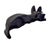 Art Deco Cast Iron Sleeping Scotty Dog Doorstop, Attributed to Hubley For Sale - Image 3 of 8