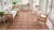 Contemporary Handmade Hooked Rug With Tridimensional Square Design For Sale - Image 10 of 11