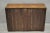Antique English 4 Drawer Brass Banded Burr Walnut Campaign Chest Dresser For Sale - Image 10 of 15