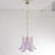 Petal Ceiling Lamp in Murano Glass Glass Color and White, 1990s For Sale - Image 4 of 11