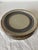 Beautiful brutalist "Horizon" dinnerware salad plates from the 1970's. These seem to have been purchased originally at two...