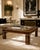 Magnificent Neoclassical Coffee Table by Mastercraft, showcasing breathtaking brass embellishments and intricate appliqué...