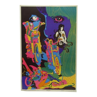 Vintage "Dream of Me" Blacklight Poster For Sale