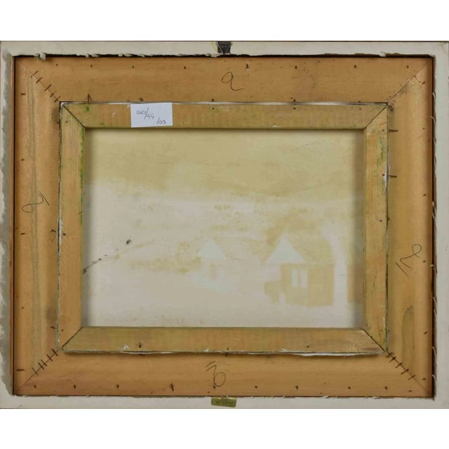 Harvesting Cotton is an original contemporary artwork realized in 1981. Mixed colored oil on canvas Hand signed and dated...