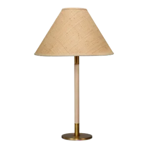 Jamie Young Morgana Table Lamp with Raffia Shade