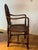 This beautiful walnut and cane Adams-style medallion back armchair with Flemish revival features was purchased new in...