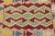 Textile 1970s Turkish Vintage Rams Horn Design Ikat Beige Hand Knotted Kilim Rug For Sale - Image 7 of 12