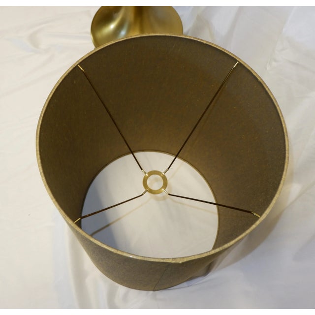 Pair of Brass Waldo Floor Lamps For Sale - Image 9 of 9