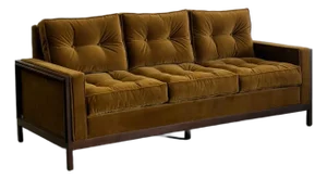 1960s Etel Mr7 Brazilian Sofa