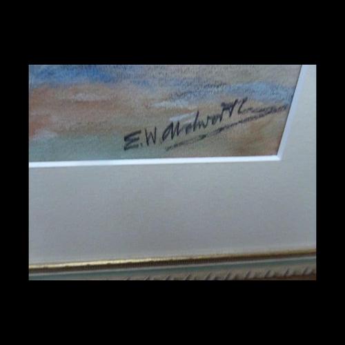 E. W. Melworth, British Hunting Sporting Impressionistic Composition, Watercolour For Sale - Image 3 of 13