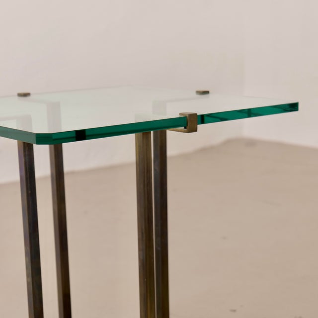 1980s Low T18 Coffee Tables in Glass by Peter Ghyczy, 1980s, Set of 2 For Sale - Image 5 of 12