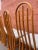 Brown 1990s Vintage Architectural Oak Dining Chairs- Set of 6 For Sale - Image 8 of 12