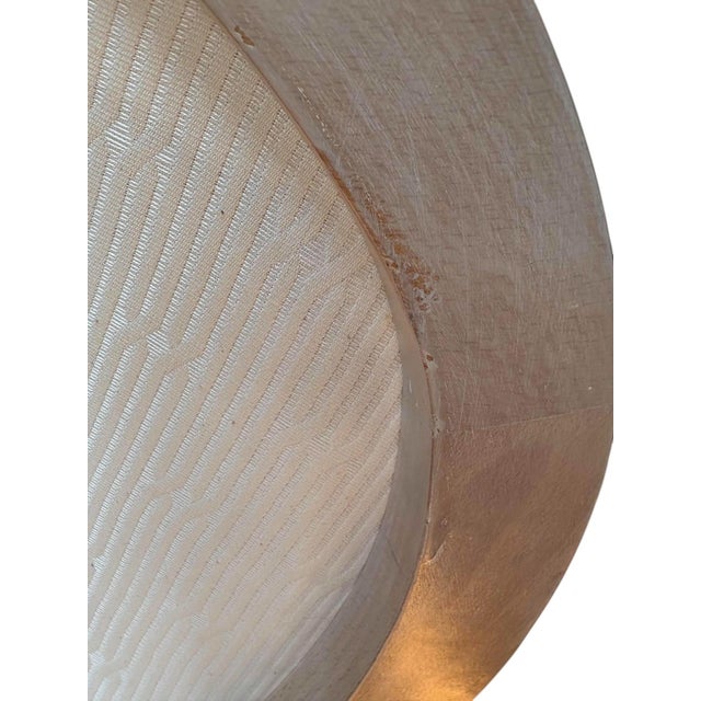 Late 20th Century Louis XVI French Fauteuil Cream Armed Side Chair For Sale - Image 10 of 12