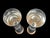 1930s Sea Glasbruk Heavy Bottom Champagne/Cocktail Glasses With Gold Band Rim - a Pair For Sale - Image 9 of 10