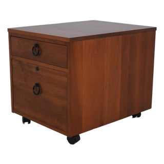Stickley Arts & Crafts Cherry 2 Drawer File Cabinet For Sale