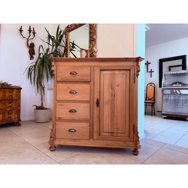 Antique Gründerzeit Chest of Drawers, 1890s For Sale - Image 10 of 10