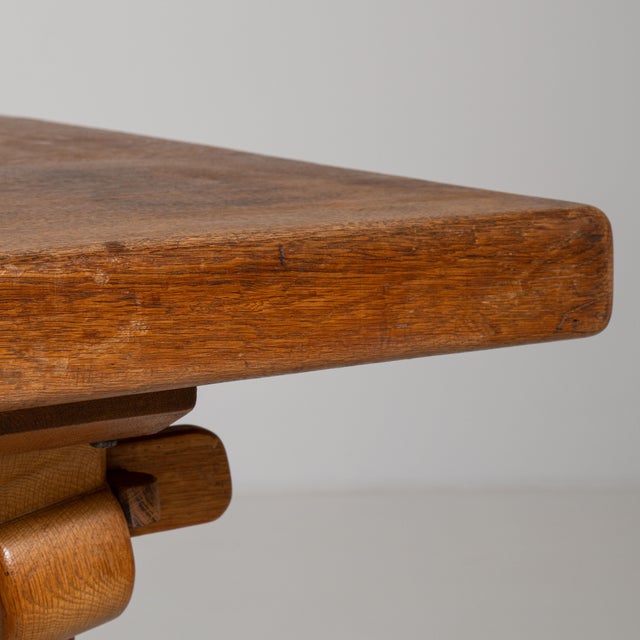 Spanish Oak Refectory Table For Sale - Image 10 of 11