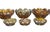 American Louis Comfort Tiffany Favrile Glass Salt Dishes – Set of Eight - Early 20th C. For Sale - Image 3 of 9