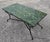 Green 48" Rectangular Handmade Moroccan Tamegroute Green Mosaic Coffee Table For Sale - Image 8 of 8