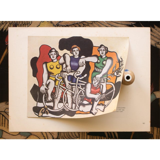 1940s 1948 After Fernand Léger "The Beautiful Cyclists", First Edition Period Offset Lithograph For Sale - Image 5 of 8