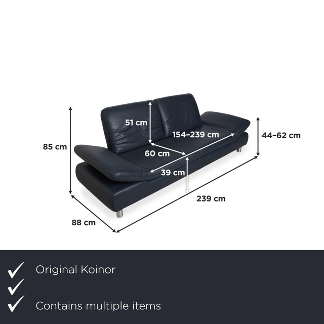 with the Koinor Rivoli, you bring a true piece of German engineering into your living room, instantly captivating with its...