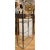 Mid Century Modern Chrome & Glass Arched Etagere Bookcase For Sale - Image 4 of 5