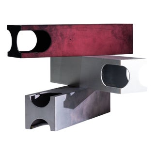 Aluminium Sculptures, 1970s, Set of 3 For Sale