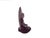 Purple Crystal Glass Amethyst Purple Gautama Amitabha Shakyamuni Statue For Sale - Image 8 of 10