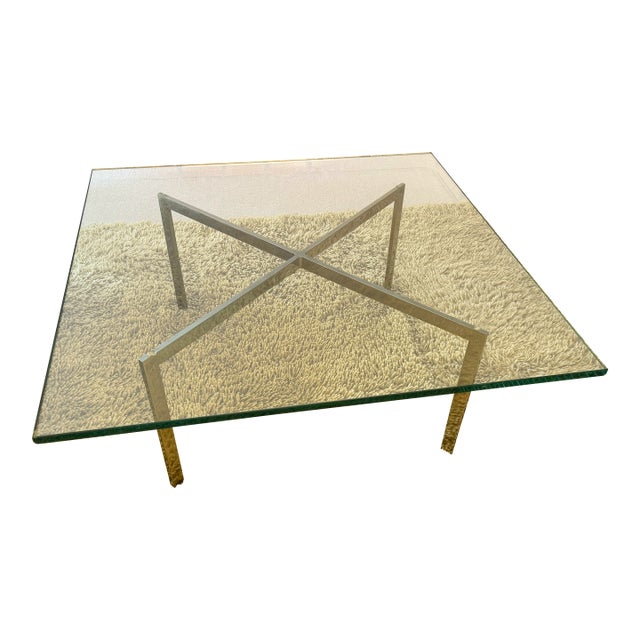 Authentic Knoll Mies Van Der Rohe Coffee Table 1970 For Sale