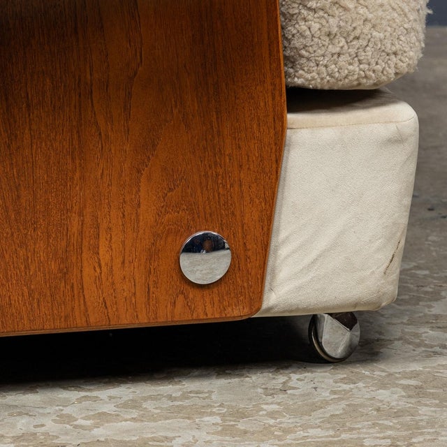 Vintage Cream Velvet Tulip Seating Suite by K.M. Wilkins for G Plan, 1970s, Set of 3 For Sale - Image 14 of 18